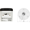 KAMERA IP TC-C34WS SPEC:I5W/E/Y/M/2.8MM/V4.2 Color Maker - 4 Mpx 2.8 mm TIANDY